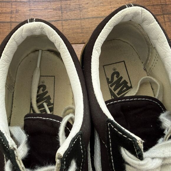 VANS OLD SKOOL STACKED LOW - BLACK / WHITE / GUM - US Men's Size 8 = Women's 9.5 - Picture 5 of 7